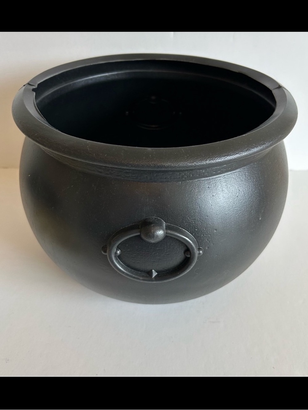 Large Black Blow Mold Cauldron Witch Halloween Decoration Home Halloween Accent
